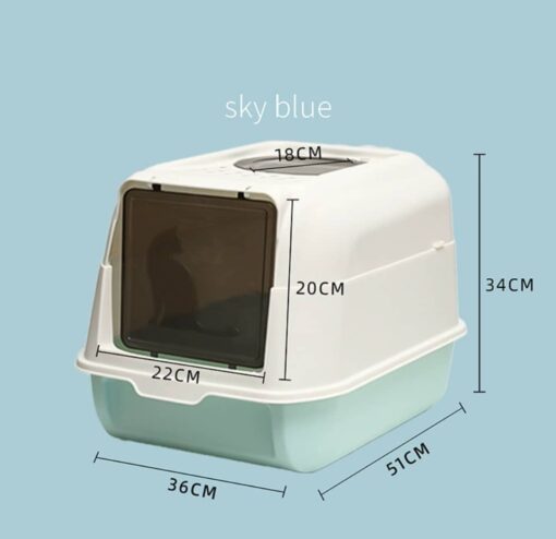 Saas cat litter box