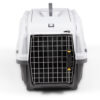 SKUDO 3 IATA Approved Pet Carrier S (60x40x39cm) with metal door for flying small to medium dogs and large cats.
