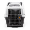 SKUDO 4 IATA Approved Pet Carrier M ($68 \text{ x } 48 \text{ x } 51 \text{ cm} \text{ (H)}$) for flying large dogs up to $30 \text{ kg}$. Features secure metal door, storage pockets.