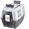 SKUDO 7 IATA Approved Pet Carrier XXL (105x73x76cm) for flying giant dog breeds up to 60 kg from Dubai. Heavy-duty metal door and rigid structure.